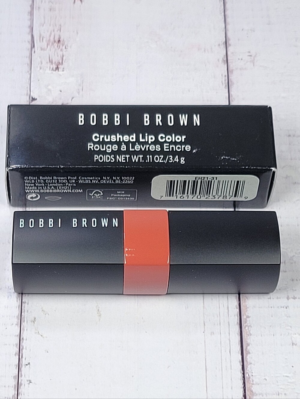 Bobbi Brown Crushed Lip Color Moisturizing Lipstick in Blondie Pink BNIB - Picture 9 of 12